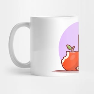 Back To School Cartoon Vector Icon Illustration (2) Mug